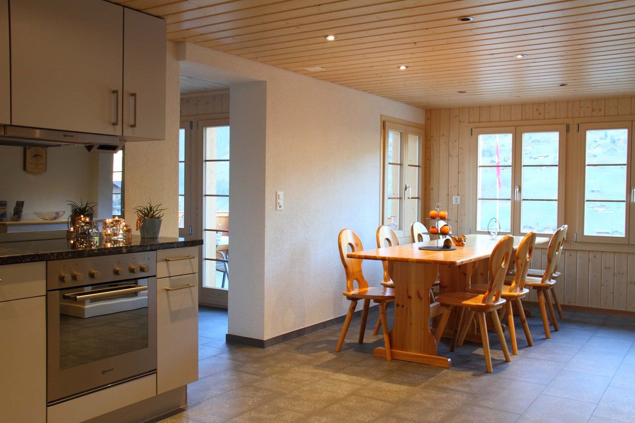 The breakfast room